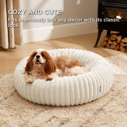 Cozy Donut Pet Bed – Soft, Round & Washable