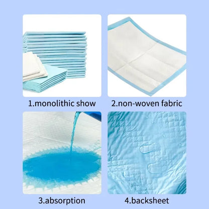 Eco-Friendly Puppy Training Pads – Super Absorbent, 60x60cm